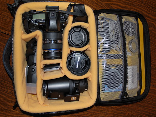 Camera bag: Kata OC-82 Interior