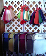 Chairs & Linen: A Rainbow of Colors