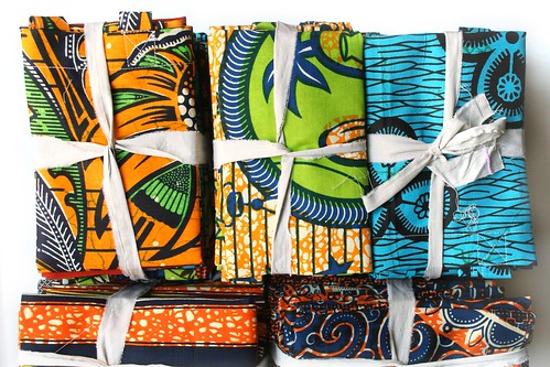 sacos de tecido africano