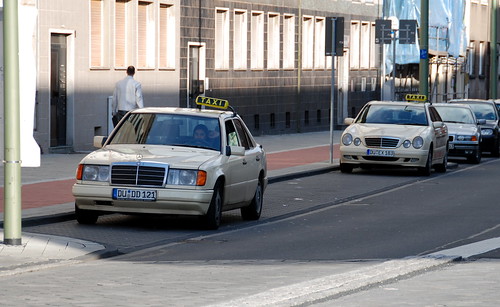 MercedesBenz W124 Germany Taxi