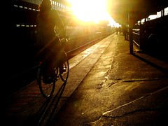 Train Station Bike Riding *