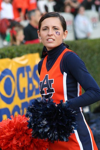 Auburn University Cheerleader