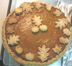 Thanksgiving 2007 - Arlene's Completed Pumpkin...