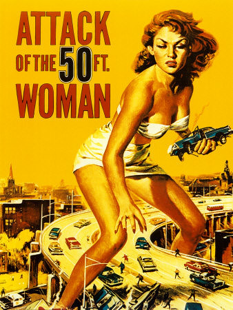 Attack of the 50 Ft. Woman Poster