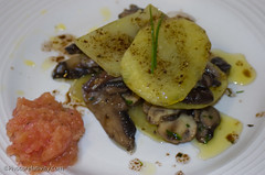 Potato & Wild Mushroom Millefeuille
