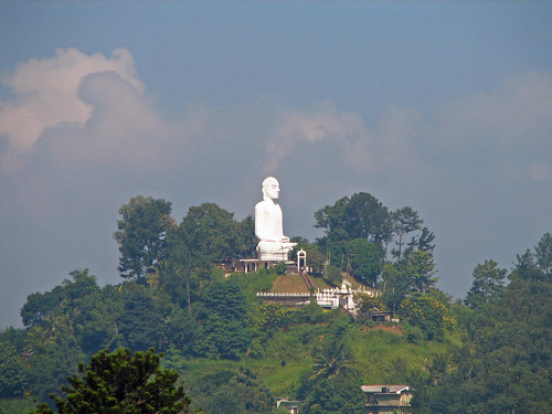 Sri Lanka - 028 - Kandy Buddha statue