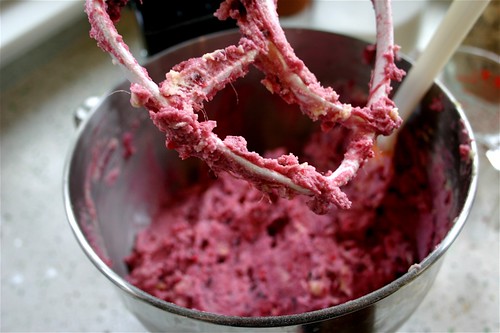 the makings of an oregon raspberry ginger bundt cake