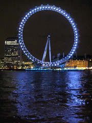 London Eye and Reflection