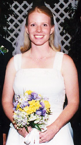 Monica Solo in Wedding Dress