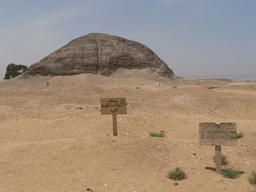 Amenemhat IIIs pyramide i Hawarra