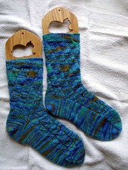 Tidal Wave Socks