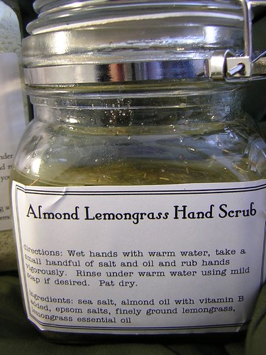Almond Lemongrass Hand Scrub