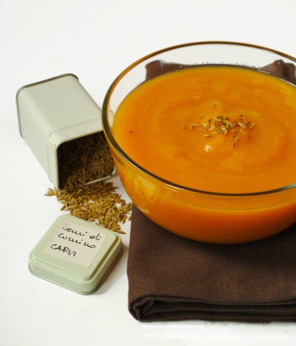 Carrot and cumin soup