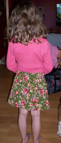 skirt back