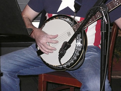 J.R.'s banjo debut