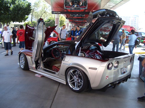 SEMA SHOW Cool exotic car rims autoshow SEMA 2006 Corvette concept by airgap.