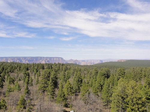 Grand Canyon from Grandview lookout tower