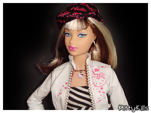 barbie doll pics. Hello Kitty Barbie Doll
