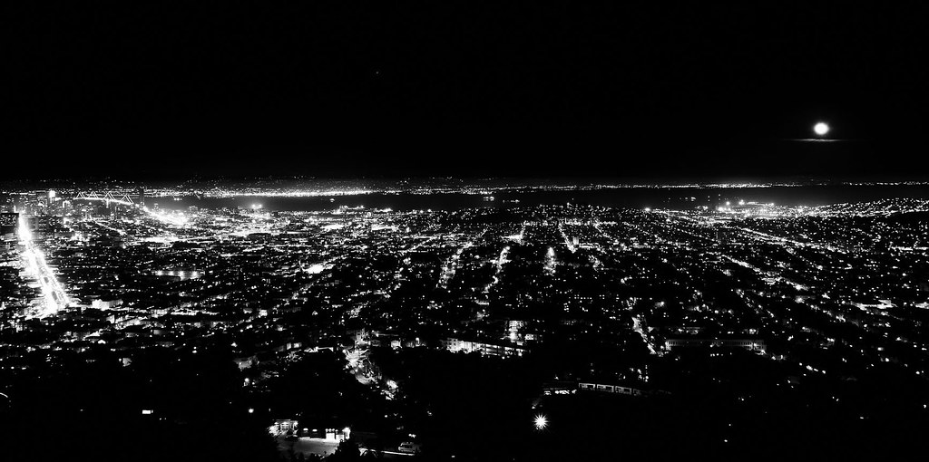 San Francisco, Full Moon - March 22, 2008