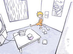 Naruto home alone