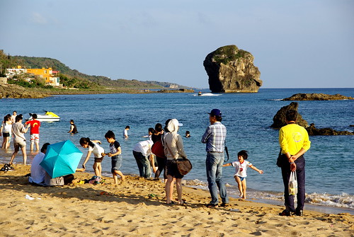 船帆石 Chuanfan Rock beach