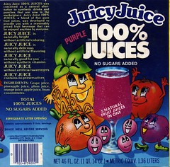 Purple Juicy Juice label