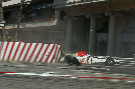 monaco grand prix 2011 crash. Monaco Grand Prix crash