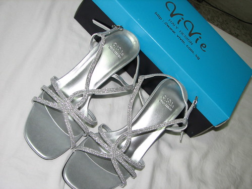 Vivie Wedding Shoes collection  with Silver