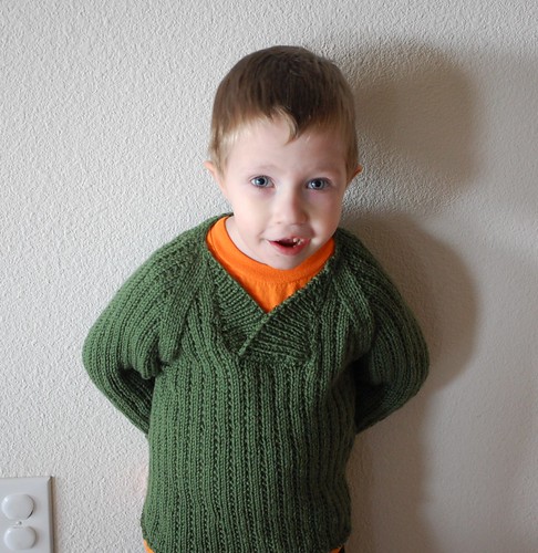 Max's vestee sweater from knitty