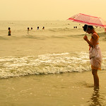 Chinese Beach Fashion - Umbrella