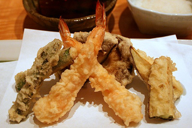 Tenshin tempura set 