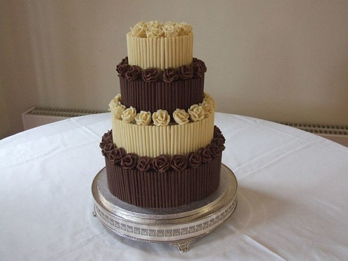 One Chocolate Wedding Cake