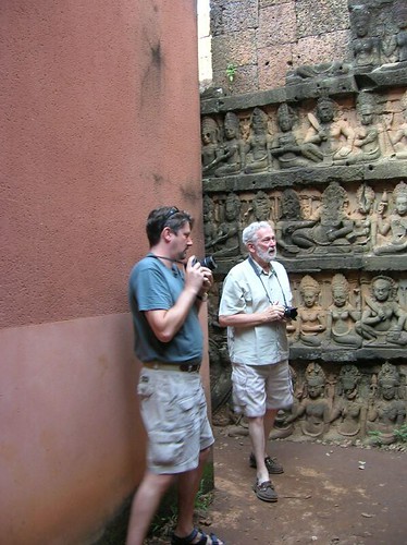 Dad and Jeff in Angkor