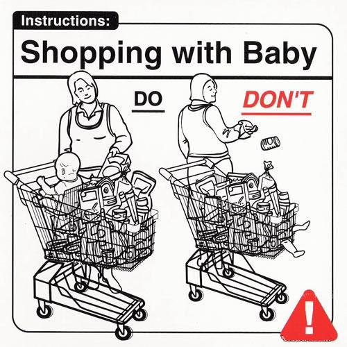shopping-with-baby