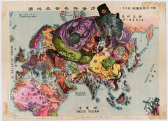 The Illustration of The Great European War No. 16: A humorous Atlas of the World