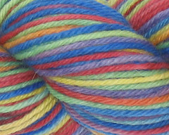 Calm Rainbow on Peruvian Wool - 100g (WW)