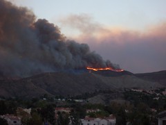 Canyon Country Fire 10-21-07
