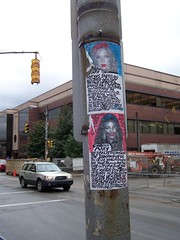 Religious tracts in the Strip District, Pittsburgh