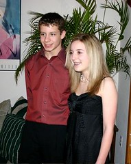 Andrew and Hailey before the winter formal