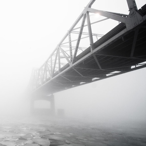 Bridge Into Fog