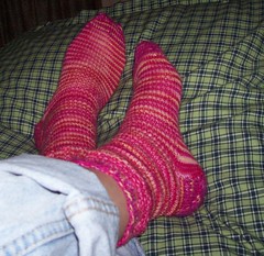 my first socks