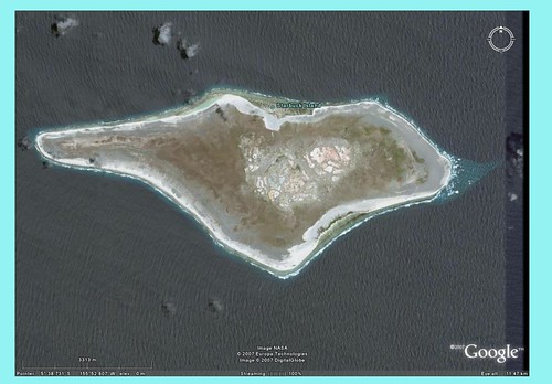 Starbuck Island - DigitalGlobe Image from Google Earth