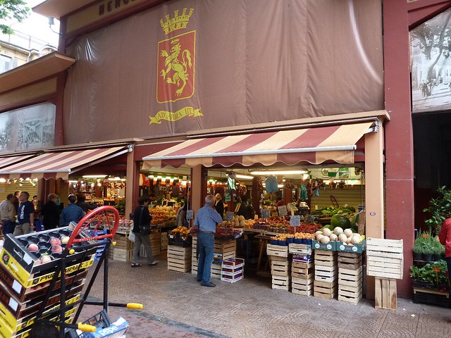 Entrance to the Ventimiglia Market