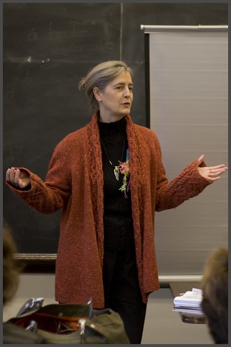 Elsebeth Lavold at the Seattle Nordic Knitting Conference, October 2007