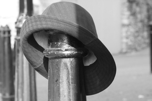 the abandoned hat by ludwig van standard lamp.