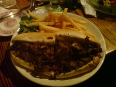 The world famous Philly Cheesesteak