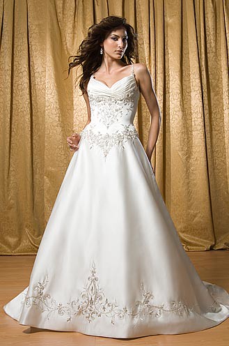 wedding gown: Sexy formal strapless wedding gowns