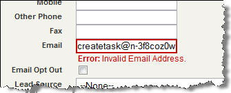 Apex Email Error When Saving a Contact