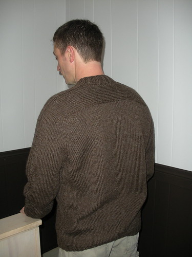 Troy's sweater back