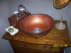 copper bowl sink